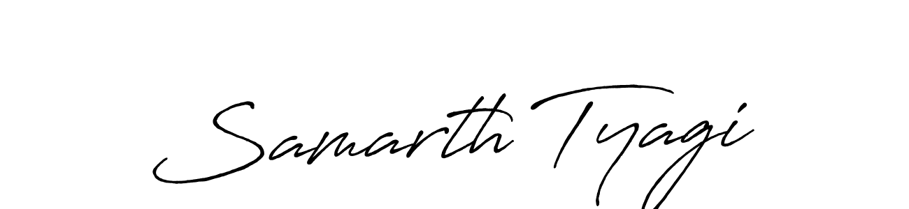 Make a beautiful signature design for name Samarth Tyagi. Use this online signature maker to create a handwritten signature for free. Samarth Tyagi signature style 7 images and pictures png
