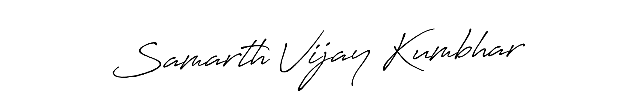 How to Draw Samarth Vijay Kumbhar signature style? Antro_Vectra_Bolder is a latest design signature styles for name Samarth Vijay Kumbhar. Samarth Vijay Kumbhar signature style 7 images and pictures png