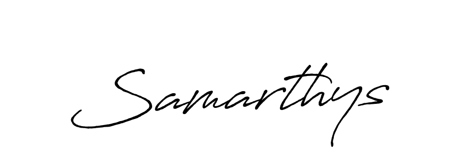 You can use this online signature creator to create a handwritten signature for the name Samarthys. This is the best online autograph maker. Samarthys signature style 7 images and pictures png