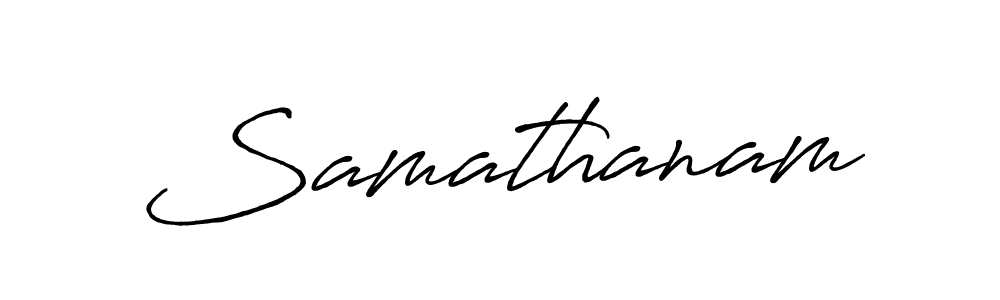 You should practise on your own different ways (Antro_Vectra_Bolder) to write your name (Samathanam) in signature. don't let someone else do it for you. Samathanam signature style 7 images and pictures png