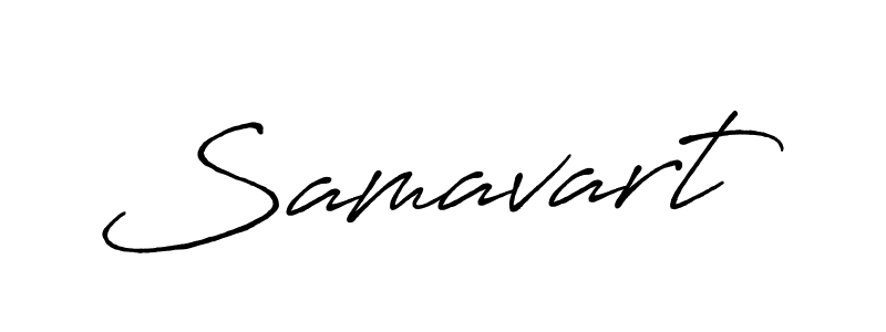 How to make Samavart signature? Antro_Vectra_Bolder is a professional autograph style. Create handwritten signature for Samavart name. Samavart signature style 7 images and pictures png