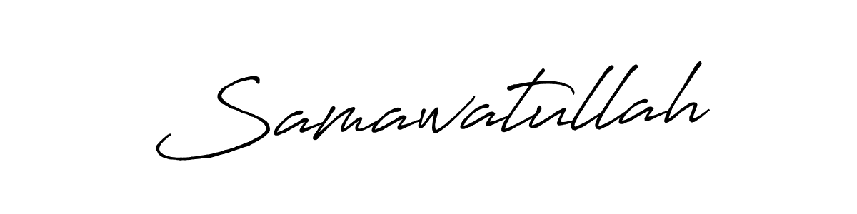 How to make Samawatullah name signature. Use Antro_Vectra_Bolder style for creating short signs online. This is the latest handwritten sign. Samawatullah signature style 7 images and pictures png