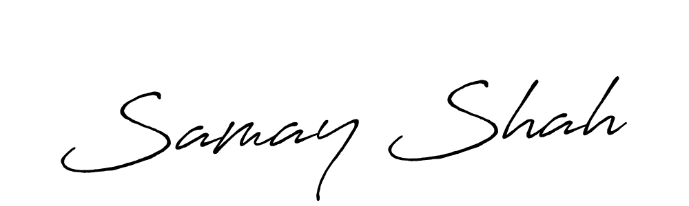 You can use this online signature creator to create a handwritten signature for the name Samay Shah. This is the best online autograph maker. Samay Shah signature style 7 images and pictures png