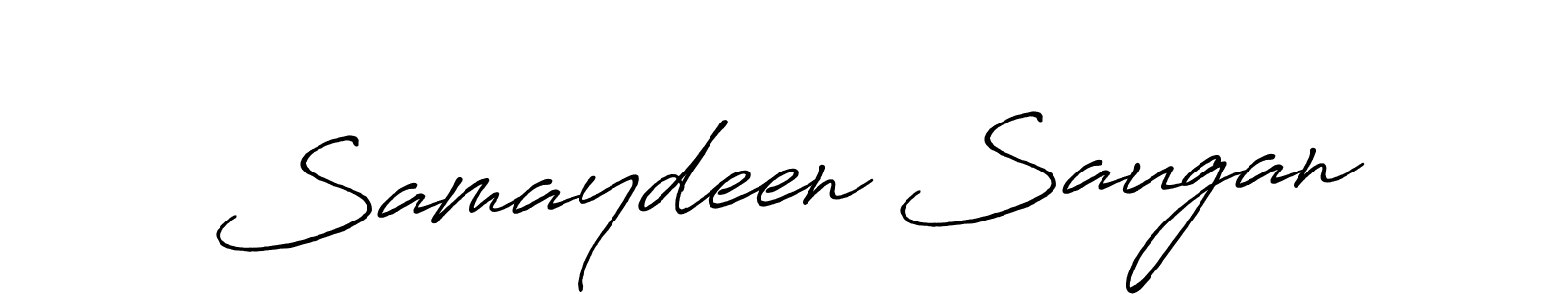 You can use this online signature creator to create a handwritten signature for the name Samaydeen Saugan. This is the best online autograph maker. Samaydeen Saugan signature style 7 images and pictures png