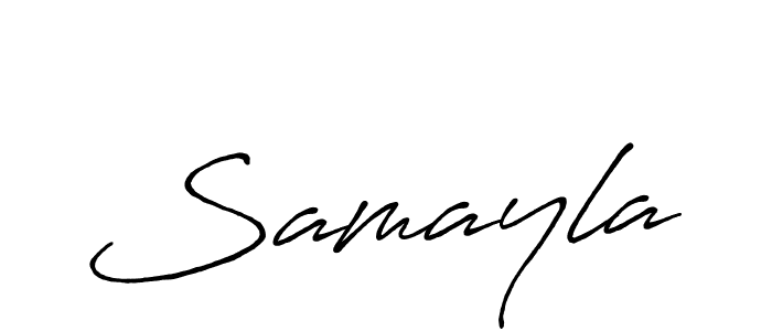 Also we have Samayla name is the best signature style. Create professional handwritten signature collection using Antro_Vectra_Bolder autograph style. Samayla signature style 7 images and pictures png