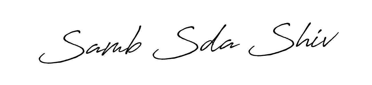 Best and Professional Signature Style for Samb Sda Shiv. Antro_Vectra_Bolder Best Signature Style Collection. Samb Sda Shiv signature style 7 images and pictures png