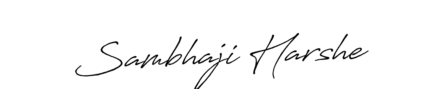 77+ Sambhaji Harshe Name Signature Style Ideas | Cool eSignature