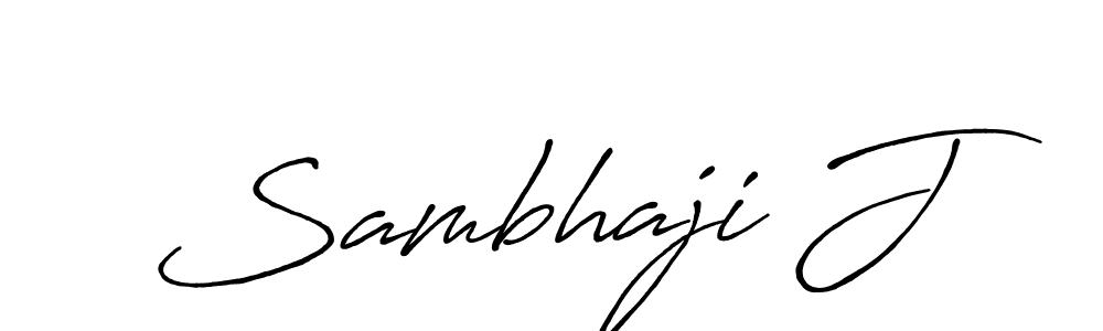 This is the best signature style for the Sambhaji J name. Also you like these signature font (Antro_Vectra_Bolder). Mix name signature. Sambhaji J signature style 7 images and pictures png