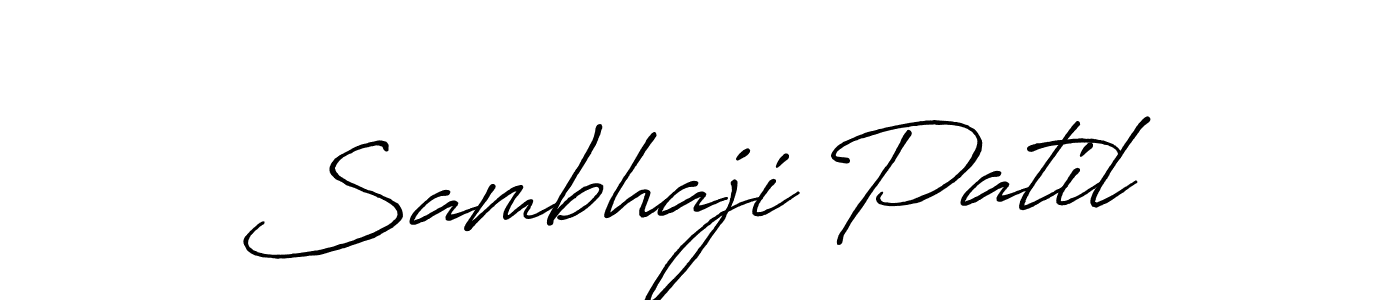 How to Draw Sambhaji Patil signature style? Antro_Vectra_Bolder is a latest design signature styles for name Sambhaji Patil. Sambhaji Patil signature style 7 images and pictures png