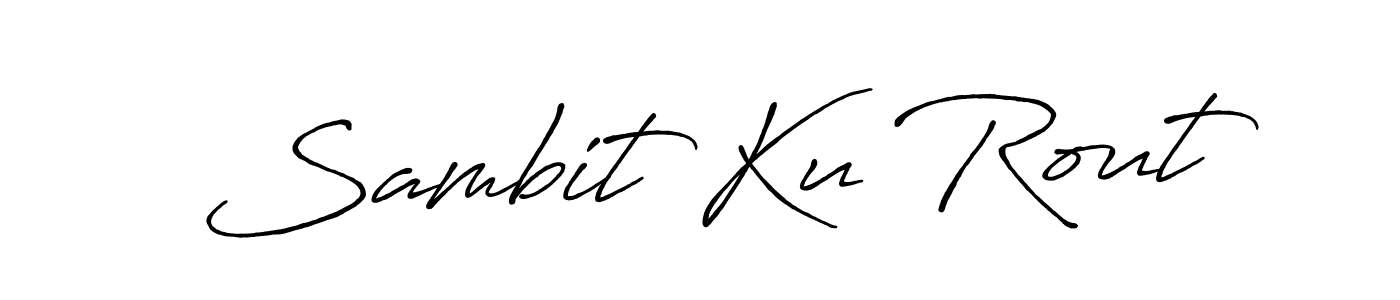 The best way (Antro_Vectra_Bolder) to make a short signature is to pick only two or three words in your name. The name Sambit Ku Rout include a total of six letters. For converting this name. Sambit Ku Rout signature style 7 images and pictures png