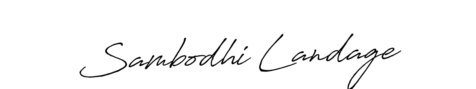 How to Draw Sambodhi Landage signature style? Antro_Vectra_Bolder is a latest design signature styles for name Sambodhi Landage. Sambodhi Landage signature style 7 images and pictures png