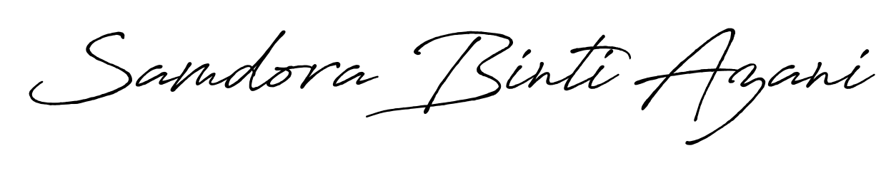 Discover the perfect balance of readability and style for Samdora Binti Azani with Antro_Vectra_Bolder font. Create your dream signature today. Samdora Binti Azani signature style 7 images and pictures png