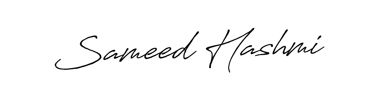Make a short Sameed Hashmi signature style. Manage your documents anywhere anytime using Antro_Vectra_Bolder. Create and add eSignatures, submit forms, share and send files easily. Sameed Hashmi signature style 7 images and pictures png