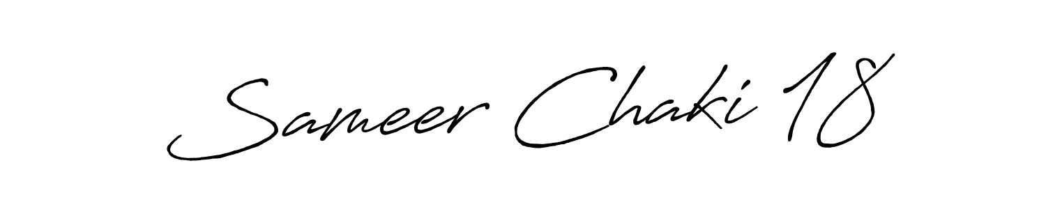 if you are searching for the best signature style for your name Sameer Chaki 18. so please give up your signature search. here we have designed multiple signature styles  using Antro_Vectra_Bolder. Sameer Chaki 18 signature style 7 images and pictures png