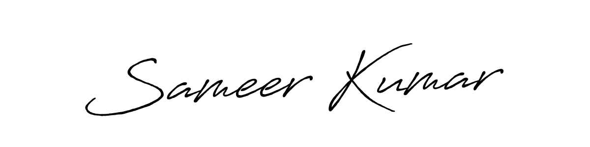 This is the best signature style for the Sameer Kumar name. Also you like these signature font (Antro_Vectra_Bolder). Mix name signature. Sameer Kumar signature style 7 images and pictures png