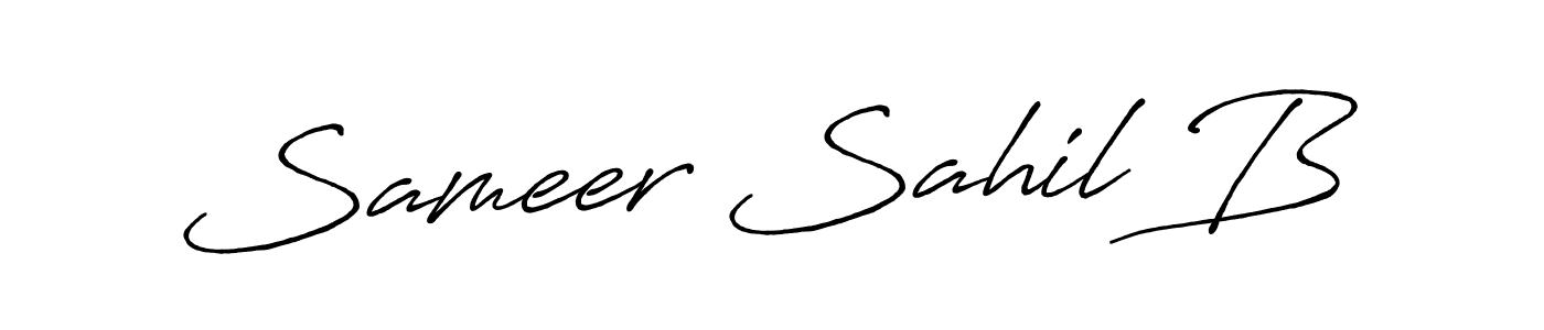 Check out images of Autograph of Sameer Sahil B name. Actor Sameer Sahil B Signature Style. Antro_Vectra_Bolder is a professional sign style online. Sameer Sahil B signature style 7 images and pictures png