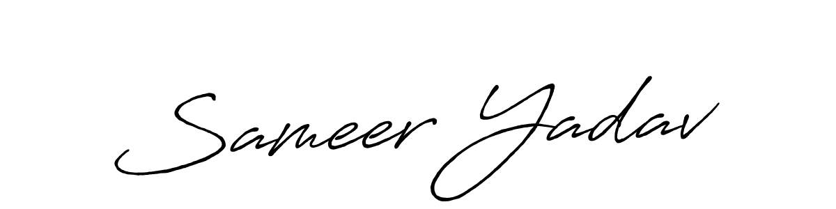 This is the best signature style for the Sameer Yadav name. Also you like these signature font (Antro_Vectra_Bolder). Mix name signature. Sameer Yadav signature style 7 images and pictures png