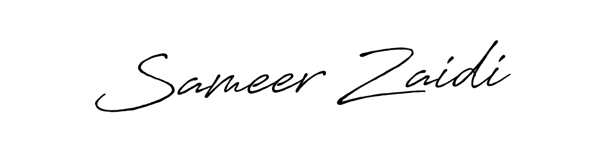 How to Draw Sameer Zaidi signature style? Antro_Vectra_Bolder is a latest design signature styles for name Sameer Zaidi. Sameer Zaidi signature style 7 images and pictures png