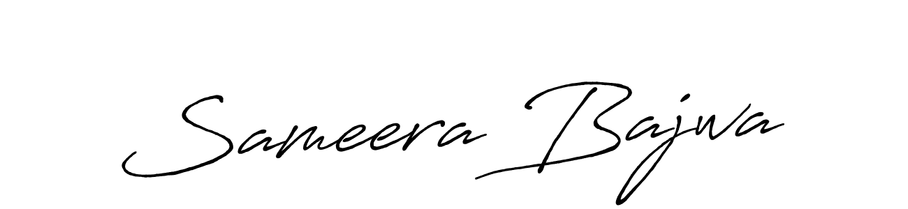 Also You can easily find your signature by using the search form. We will create Sameera Bajwa name handwritten signature images for you free of cost using Antro_Vectra_Bolder sign style. Sameera Bajwa signature style 7 images and pictures png