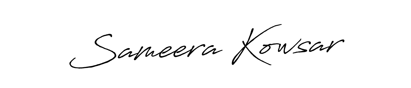 You should practise on your own different ways (Antro_Vectra_Bolder) to write your name (Sameera Kowsar) in signature. don't let someone else do it for you. Sameera Kowsar signature style 7 images and pictures png