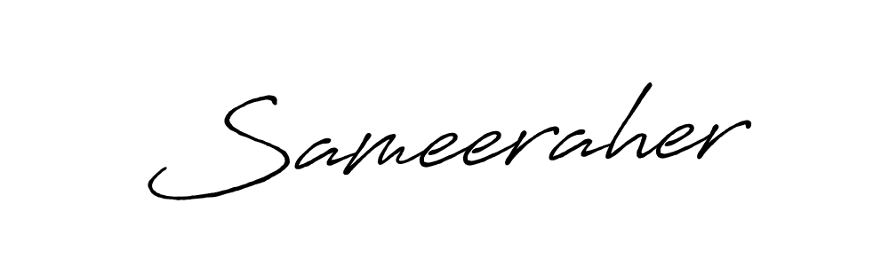 Here are the top 10 professional signature styles for the name Sameeraher. These are the best autograph styles you can use for your name. Sameeraher signature style 7 images and pictures png