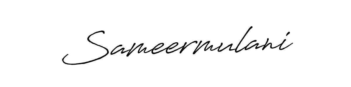 This is the best signature style for the Sameermulani name. Also you like these signature font (Antro_Vectra_Bolder). Mix name signature. Sameermulani signature style 7 images and pictures png