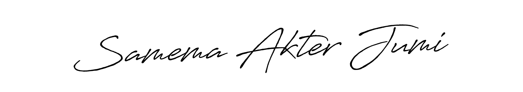 Check out images of Autograph of Samema Akter Jumi name. Actor Samema Akter Jumi Signature Style. Antro_Vectra_Bolder is a professional sign style online. Samema Akter Jumi signature style 7 images and pictures png