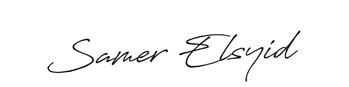 You can use this online signature creator to create a handwritten signature for the name Samer Elsyid. This is the best online autograph maker. Samer Elsyid signature style 7 images and pictures png