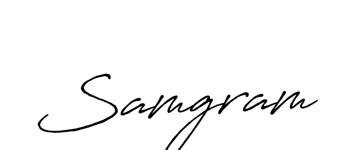 Best and Professional Signature Style for Samgram. Antro_Vectra_Bolder Best Signature Style Collection. Samgram signature style 7 images and pictures png