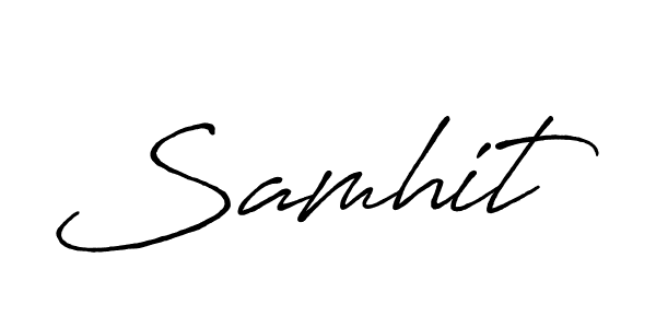 It looks lik you need a new signature style for name Samhit. Design unique handwritten (Antro_Vectra_Bolder) signature with our free signature maker in just a few clicks. Samhit signature style 7 images and pictures png
