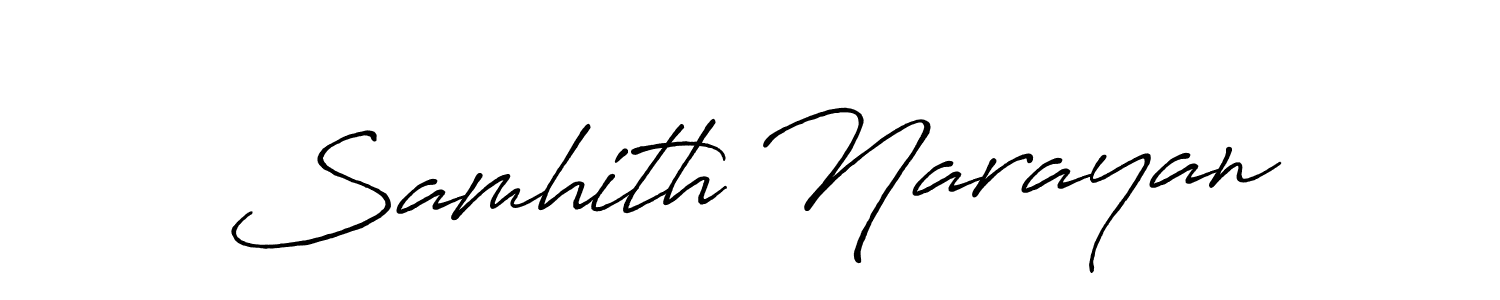 How to Draw Samhith Narayan signature style? Antro_Vectra_Bolder is a latest design signature styles for name Samhith Narayan. Samhith Narayan signature style 7 images and pictures png