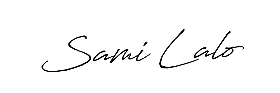Make a beautiful signature design for name Sami Lalo. Use this online signature maker to create a handwritten signature for free. Sami Lalo signature style 7 images and pictures png
