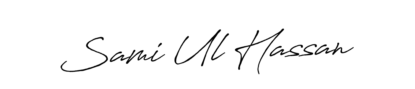 Here are the top 10 professional signature styles for the name Sami Ul Hassan. These are the best autograph styles you can use for your name. Sami Ul Hassan signature style 7 images and pictures png