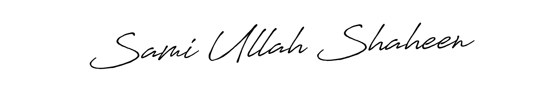 Once you've used our free online signature maker to create your best signature Antro_Vectra_Bolder style, it's time to enjoy all of the benefits that Sami Ullah Shaheen name signing documents. Sami Ullah Shaheen signature style 7 images and pictures png