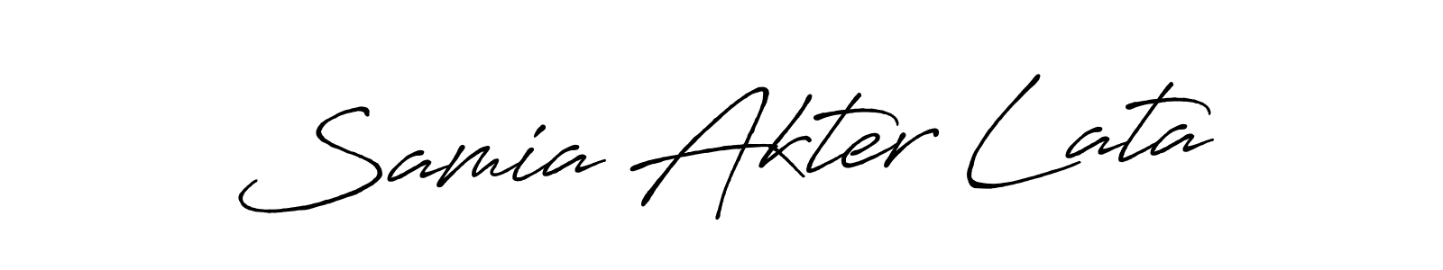 Check out images of Autograph of Samia Akter Lata name. Actor Samia Akter Lata Signature Style. Antro_Vectra_Bolder is a professional sign style online. Samia Akter Lata signature style 7 images and pictures png