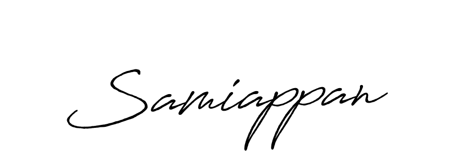 Design your own signature with our free online signature maker. With this signature software, you can create a handwritten (Antro_Vectra_Bolder) signature for name Samiappan. Samiappan signature style 7 images and pictures png