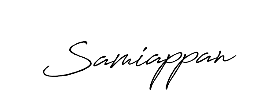 Design your own signature with our free online signature maker. With this signature software, you can create a handwritten (Antro_Vectra_Bolder) signature for name Samiappan. Samiappan signature style 7 images and pictures png