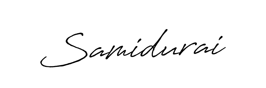 Create a beautiful signature design for name Samidurai. With this signature (Antro_Vectra_Bolder) fonts, you can make a handwritten signature for free. Samidurai signature style 7 images and pictures png