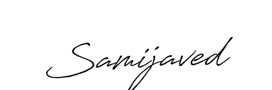 The best way (Antro_Vectra_Bolder) to make a short signature is to pick only two or three words in your name. The name Samijaved include a total of six letters. For converting this name. Samijaved signature style 7 images and pictures png