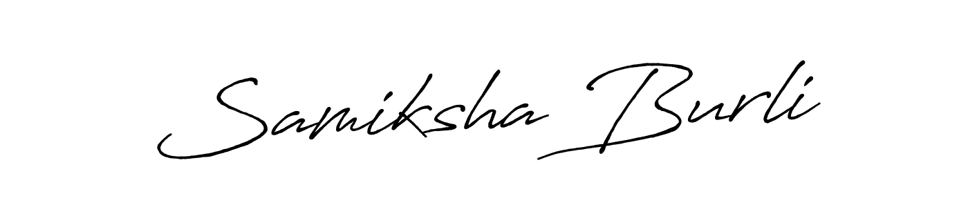 How to Draw Samiksha Burli signature style? Antro_Vectra_Bolder is a latest design signature styles for name Samiksha Burli. Samiksha Burli signature style 7 images and pictures png