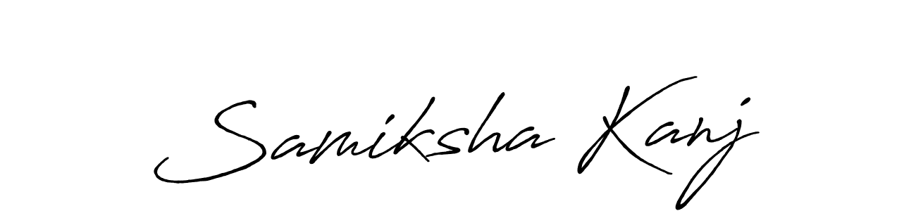 Here are the top 10 professional signature styles for the name Samiksha Kanj. These are the best autograph styles you can use for your name. Samiksha Kanj signature style 7 images and pictures png