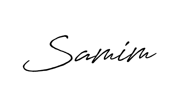 if you are searching for the best signature style for your name Samim . so please give up your signature search. here we have designed multiple signature styles  using Antro_Vectra_Bolder. Samim  signature style 7 images and pictures png