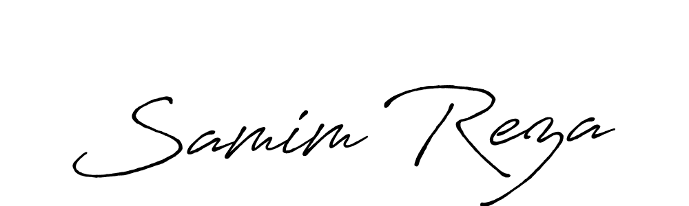This is the best signature style for the Samim Reza name. Also you like these signature font (Antro_Vectra_Bolder). Mix name signature. Samim Reza signature style 7 images and pictures png