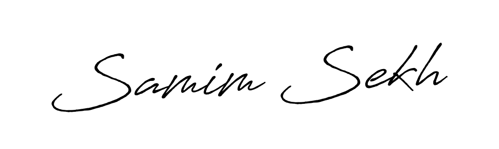 Make a beautiful signature design for name Samim Sekh. Use this online signature maker to create a handwritten signature for free. Samim Sekh signature style 7 images and pictures png