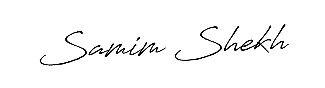 Best and Professional Signature Style for Samim Shekh. Antro_Vectra_Bolder Best Signature Style Collection. Samim Shekh signature style 7 images and pictures png