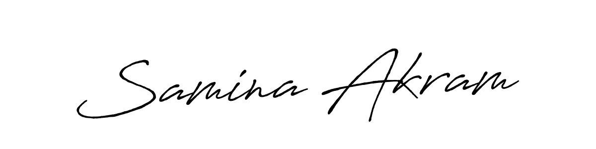 Also You can easily find your signature by using the search form. We will create Samina Akram name handwritten signature images for you free of cost using Antro_Vectra_Bolder sign style. Samina Akram signature style 7 images and pictures png