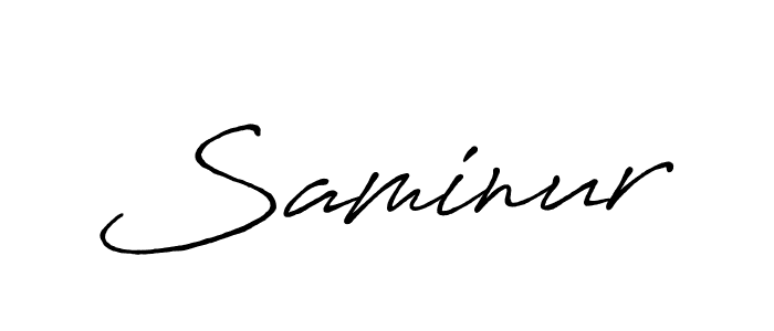 It looks lik you need a new signature style for name Saminur. Design unique handwritten (Antro_Vectra_Bolder) signature with our free signature maker in just a few clicks. Saminur signature style 7 images and pictures png
