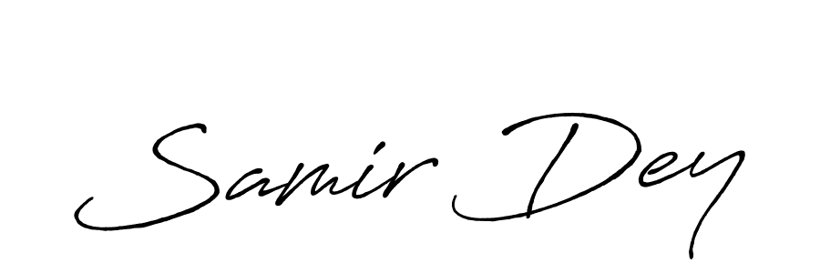 if you are searching for the best signature style for your name Samir Dey. so please give up your signature search. here we have designed multiple signature styles  using Antro_Vectra_Bolder. Samir Dey signature style 7 images and pictures png