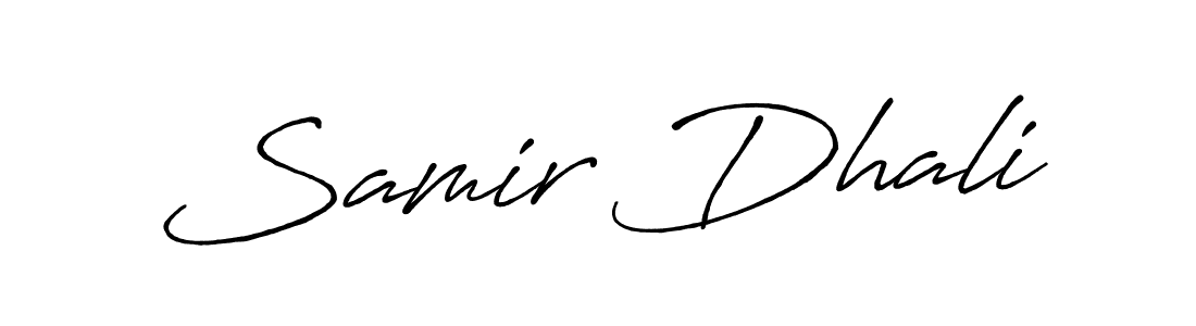 Here are the top 10 professional signature styles for the name Samir Dhali. These are the best autograph styles you can use for your name. Samir Dhali signature style 7 images and pictures png