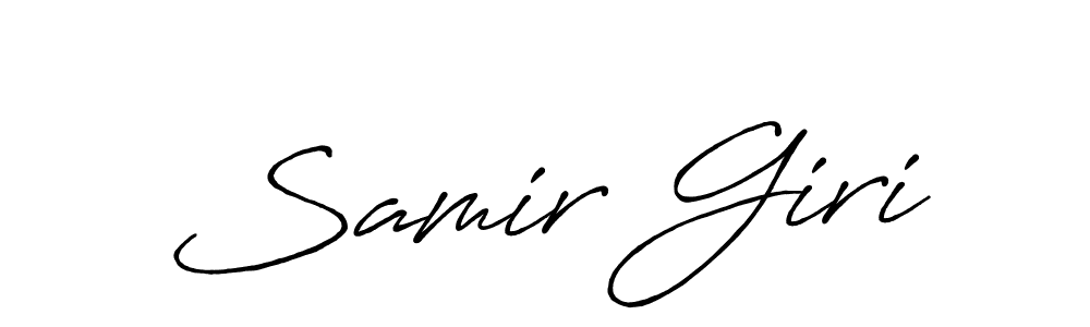 Also we have Samir Giri name is the best signature style. Create professional handwritten signature collection using Antro_Vectra_Bolder autograph style. Samir Giri signature style 7 images and pictures png
